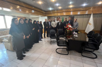 استقبال همکاران معاونت پژوهش و فناوری از استاد نمونه کشوری